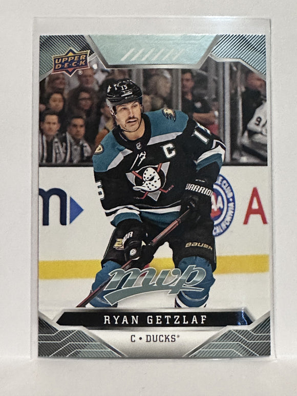 #167 Ryan Getzlaf Anaheim Ducks 19-20 Upper Deck MVP Hockey Card