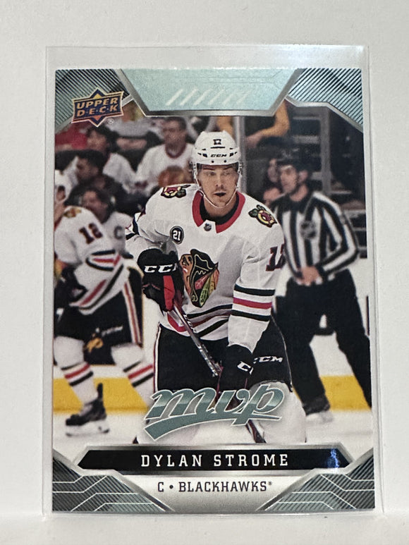 #131 Dylan Strome Chicago Blackhawks 19-20 Upper Deck MVP Hockey Card