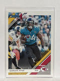#3 Carlos Hyde Kansas City Chiefs 2019 Donruss Football Card