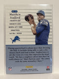 #RE-34 Matthew Stafford Retro Detroit Lions 2019 Donruss Football Card