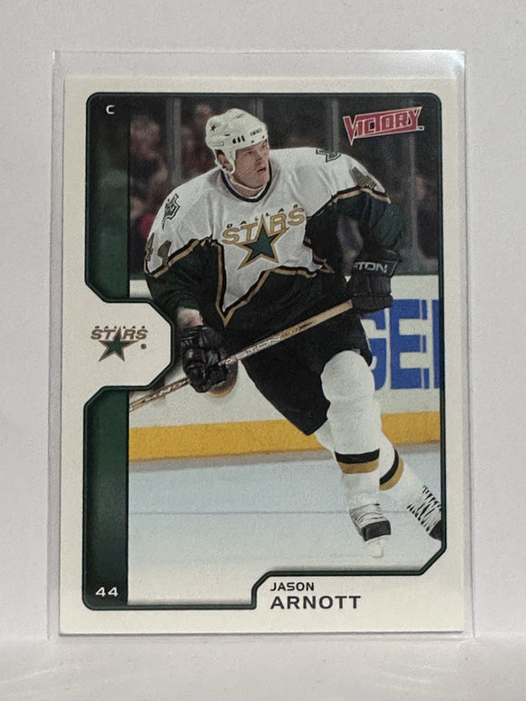 #65 Jason Arnott Dallas Stars 02-03 Upper Deck Victory Hockey Card