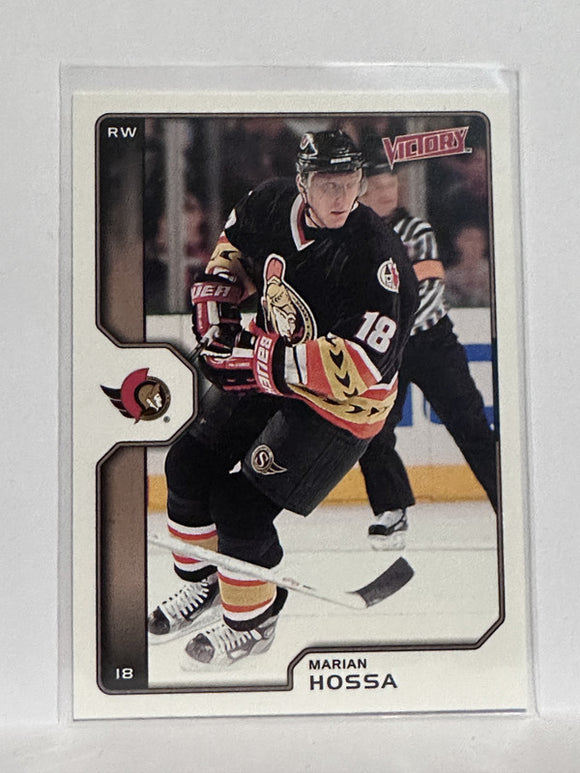 #149 Marian Hossa Ottawa Senators 02-03 Upper Deck Victory Hockey Card
