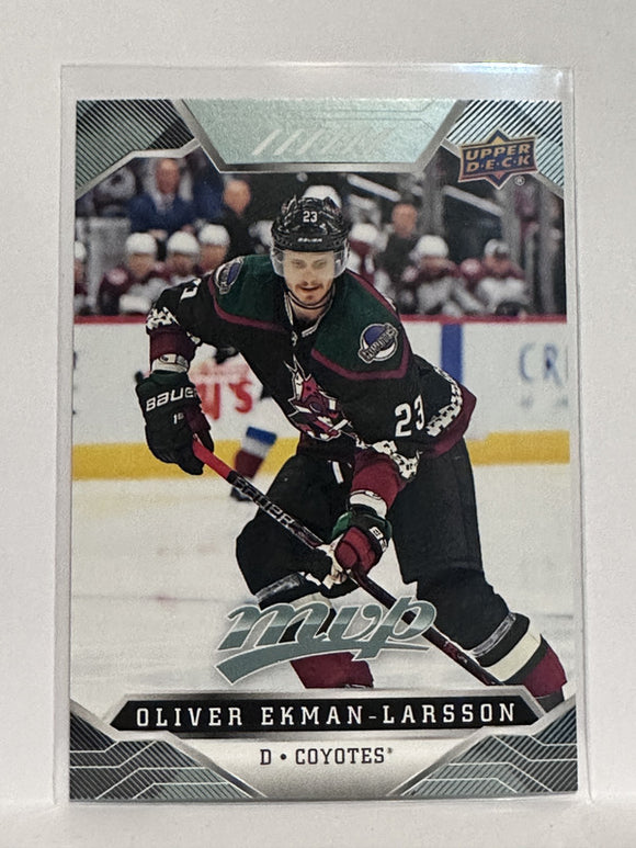 #126 Oliver Ekman-Larsson Phoenix Coyotes 99-00 Upper Deck MVP Hockey Card