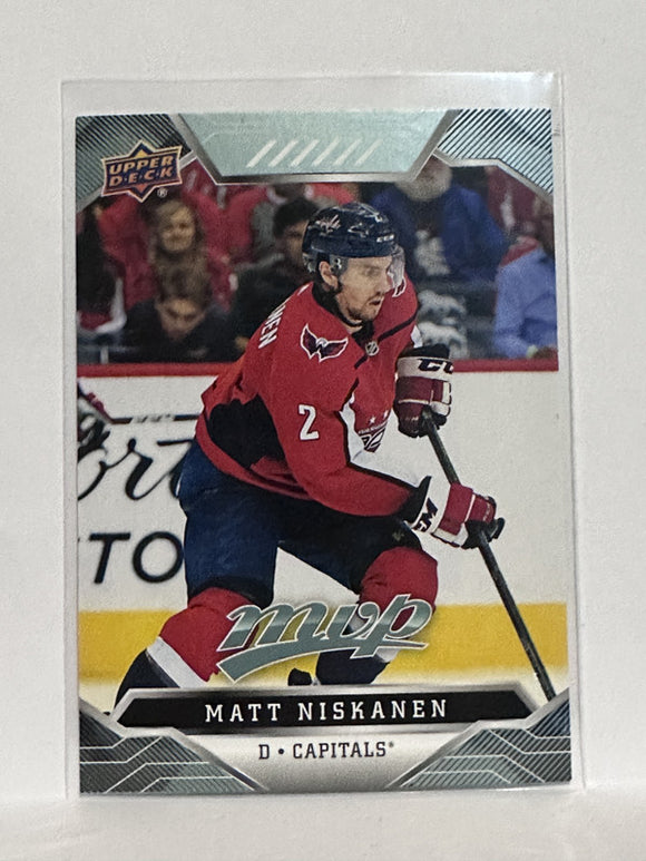 #48 Matt Niskanen Washington Capitals 99-00 Upper Deck MVP Hockey Card