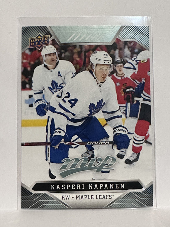 #181 Kasperi Kapanen Toronto Maple Leafs 99-00 Upper Deck MVP Hockey Card