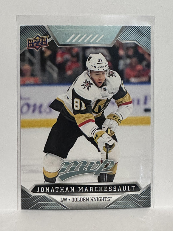 #90 Jonathan Marchessault Las Vegas Golden Knights 99-00 Upper Deck MVP Hockey Card