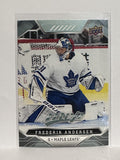 #27 Frederick Andersen Toronto Maple Leafs 99-00 Upper Deck MVP Hockey Card
