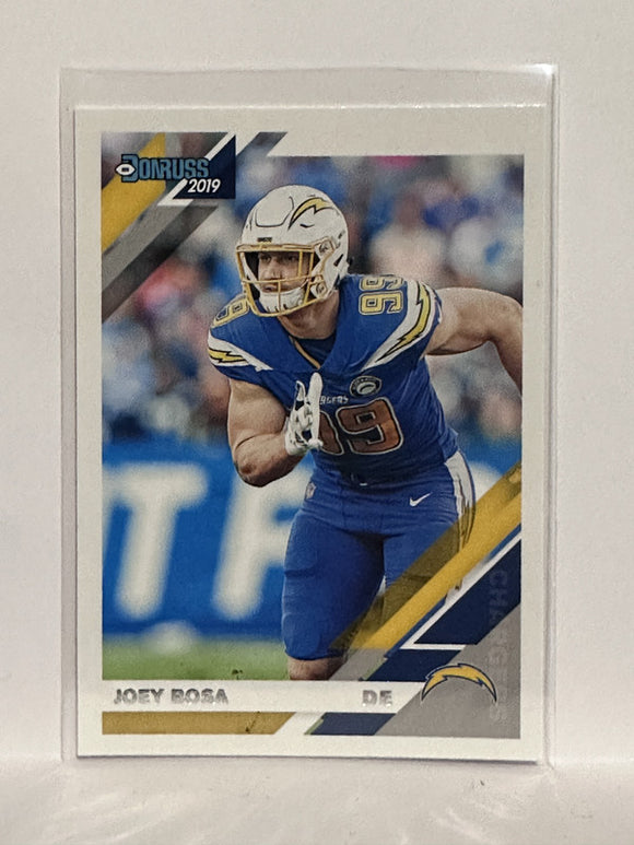 #134 Joey Bosa Los Angeles Chargers 2019 Donruss Football Card