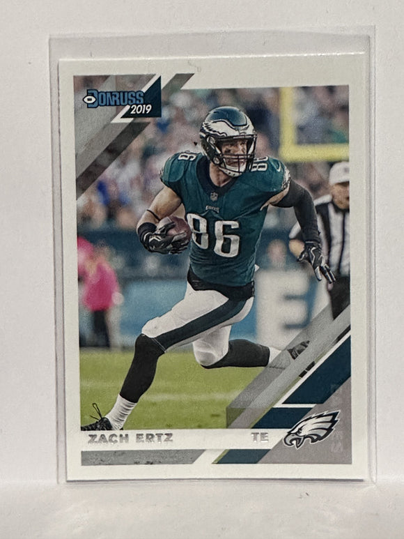 #203 Zach Ertz Philadelphia Eagles 2019 Donruss Football Card