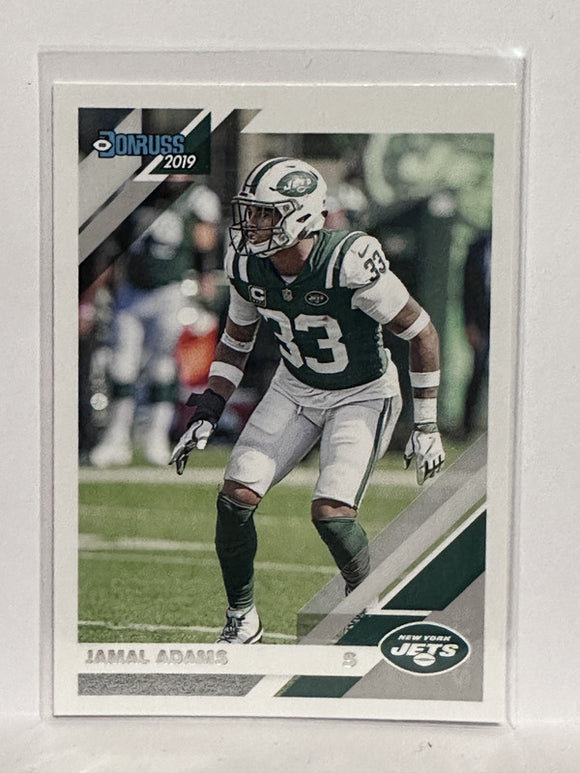 #188 Jamal Adams New York Jets 2019 Donruss Football Card