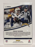 #DOM-6 Philip Rivers Domiinators Los Angeles Chargers 2019 Donruss Football Card
