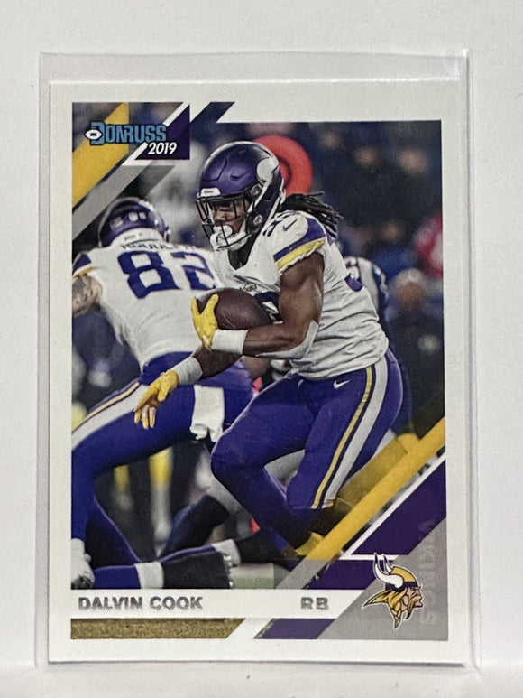 #155 Dalvin Cook Minnesota Vikings 2019 Donruss Football Card