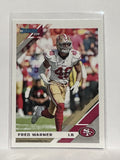#223 Fred Warner San Francisco 49ers 2019 Donruss Football Card