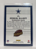 #H-18 Ezekiel Elliott Highlights Dallas Cowboys 2019 Donruss Football Card