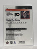 #87 Carter Hart Silver Scripts Stanley Cup Edition Philadelphia Flyers 19-20 Upper Deck MVP Hockey Card