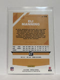 #178 Eli Manning New York Giants 2019 Donruss Football Card