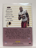 #RE-9 Adrian Petersen Retro Washington Redskins 2019 Donruss Football Card