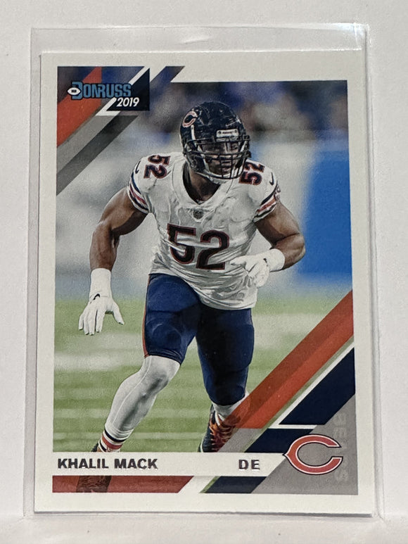 #53 Khalil Mack Chicago Bears 2019 Donruss Football Card