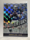 #DOM-4 Andrew Luck Dominators Indianapolis Colts 2019 Donruss Football Card