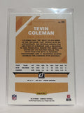#20 Tevin Coleman San Francisco 49ers 2019 Donruss Football Card