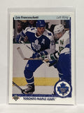 #396 Lou Franceschetti Toronto Maple Leafs 90-91 Upper Deck Hockey Card