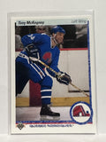#340 Tony Mckegney Quebec Nordiques 90-91 Upper Deck Hockey Card
