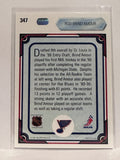 #347 Rod Brind'Amour Rookie Team St Louis Blues 90-91 Upper Deck Hockey Card