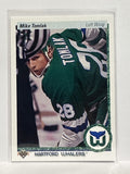 #343 Mike Tomlak Hartford Whalers 90-91 Upper Deck Hockey Card