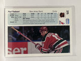 #375 Paul Ysebaert New Jersey Devils 90-91 Upper Deck Hockey Card