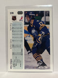 #378 Mike Foligno Buffalo Sabres 90-91 Upper Deck Hockey Card