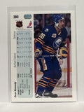 #380 Dean Kennedy Buffalo Sabres 90-91 Upper Deck Hockey Card