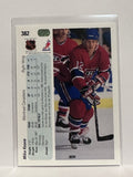 #382 Mike Keane Montreal Canadiens 90-91 Upper Deck Hockey Card