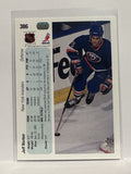 #386 Jeff Norton New York Islanders 90-91 Upper Deck Hockey Card