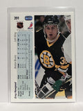 #391 Grey Hawgood Boston Bruins 90-91 Upper Deck Hockey Card