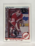 #393 Tim Cheveldae Detroit Red Wings 90-91 Upper Deck Hockey Card