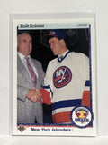 #357 Scott Scissons Draft New York Islanders 90-91 Upper Deck Hockey Card