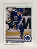 #362 Luke Richardson Toronto Maple Leafs 90-91 Upper Deck Hockey Card