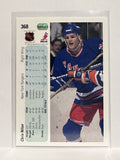 #368 Chris Nilan New York Rangers 90-91 Upper Deck Hockey Card