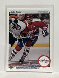 #371 John Druce Washington Capitals 90-91 Upper Deck Hockey Card
