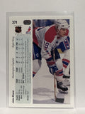 #371 John Druce Washington Capitals 90-91 Upper Deck Hockey Card