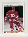 #372 Brian Maclellan Calgary Flames 90-91 Upper Deck Hockey Card