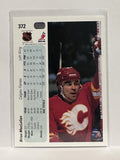 #372 Brian Maclellan Calgary Flames 90-91 Upper Deck Hockey Card