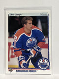 #323 Chris Joseph Edmonton Oilers 90-91 Upper Deck Hockey Card