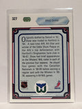 #327 Brad Shaw Rookie Team Hartford Whalers 90-91 Upper Deck Hockey Card