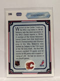 #336 Sergei Makarow Calgary Flames 90-91 Upper Deck Hockey Card
