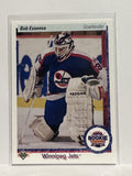 #337 Bob Essensa Rookie Winnipeg Jets 90-91 Upper Deck Hockey Card