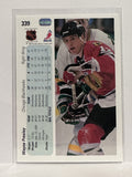 #339 Wayne Presley Chicago Blackhawks 90-91 Upper Deck Hockey Card