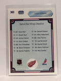 #303 Steve Yzerman Checklist Philadelphia Flyers 90-91 Upper Deck Hockey Card