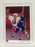 #306 Pat Lafontaine Checklist Los Angeles Kings 90-91 Upper Deck Hockey Card