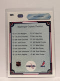 #309 Rod Langway Checklist New Jersey Devils 90-91 Upper Deck Hockey Card